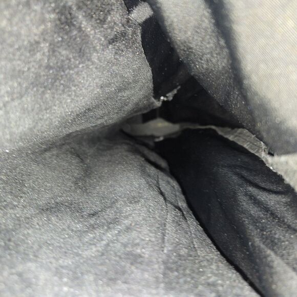 Bamboo Women Size 10 Black  Block 1" Heel Round Toe Back Elastic Over Knee Boots - Picture 7 of 8